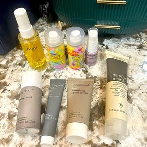 Hair care bundle- living proof- styler, dry shampoo, protector, hair/body oil